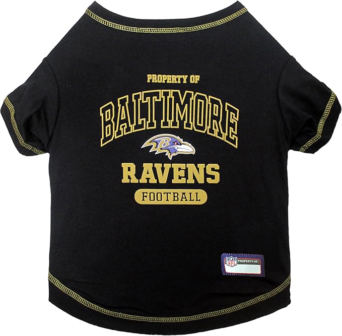 NFL Baltimore Ravens Dog T-Shirt by PETSFIRST