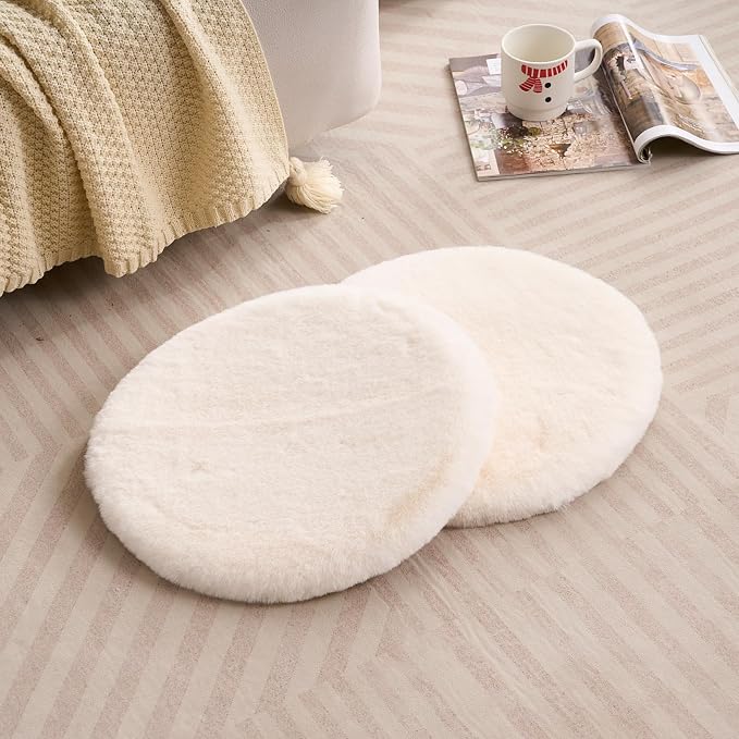SHENGOCASE Pet Bed Cushion Pad, Faux Fur Dog Cat Pillow, Crate Mat, 20 inches - Image 2