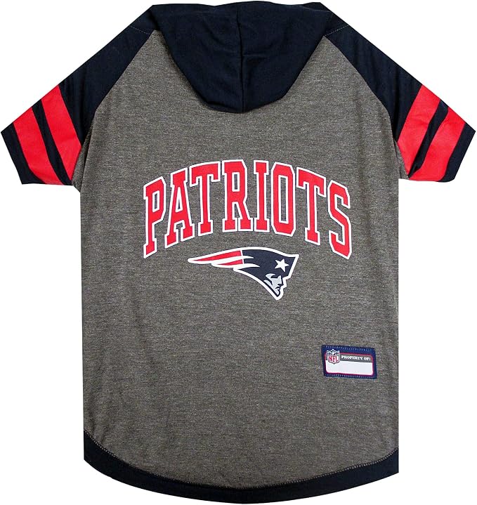 Pets First NFL New England Patriots Hoodie by PETSFIRST