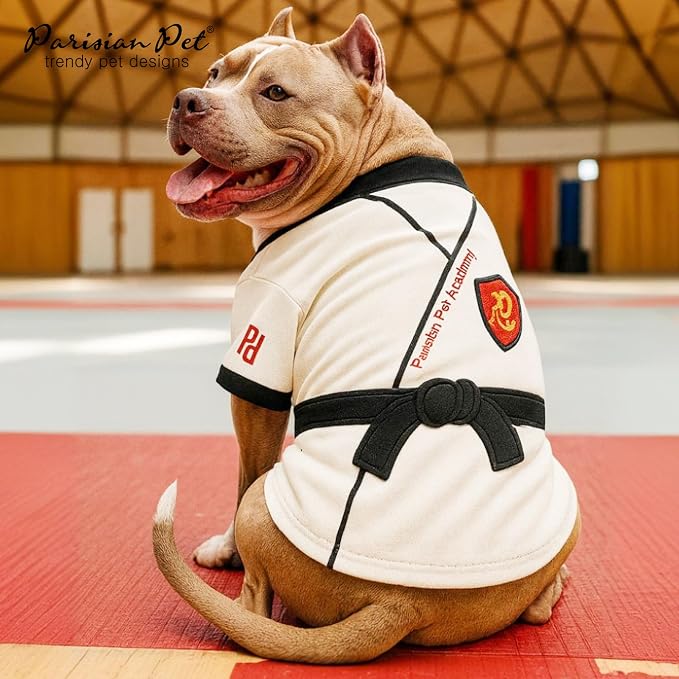 Parisian Pet Dog Karate Academy Shirt - Image 4