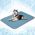 PetAmi Waterproof Cooling Mat for Dog, Premium Pet Cooling Blanket for Bed Crate by PetAmi