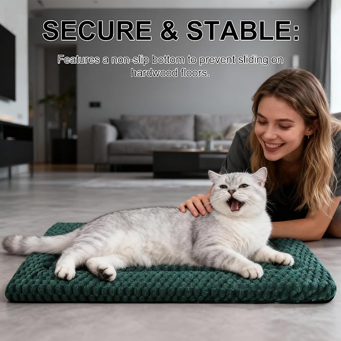 Dog Bed Mat - Dog Crate Pad - Reversible Mat - Image 2