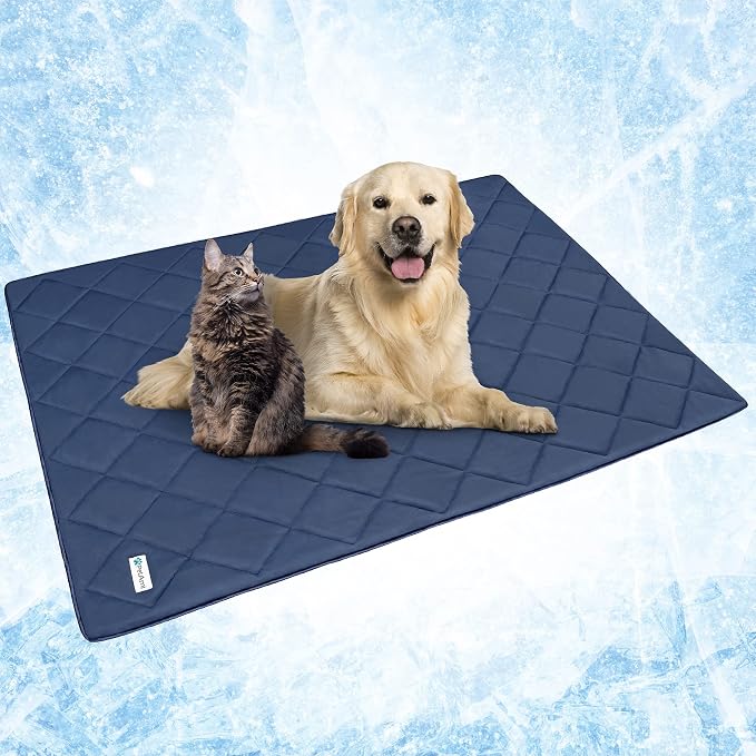 PetAmi Premium Cooling Dog Blanket | Lightweight Fluffy Pet Throw Blanket Bed - Image 8