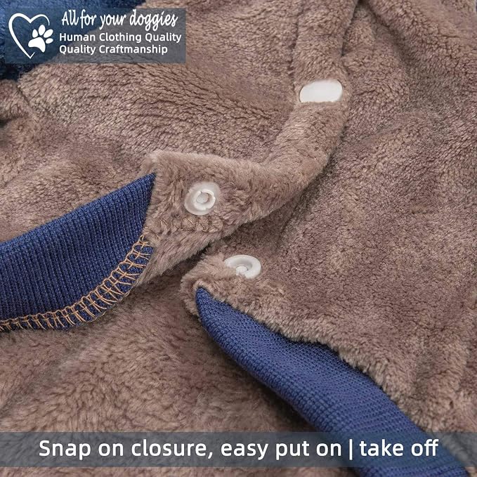 FabriCastle Dog Hoodie Sweater for Small Dogs Boy and Girl, Small Dog Clothes - Image 3