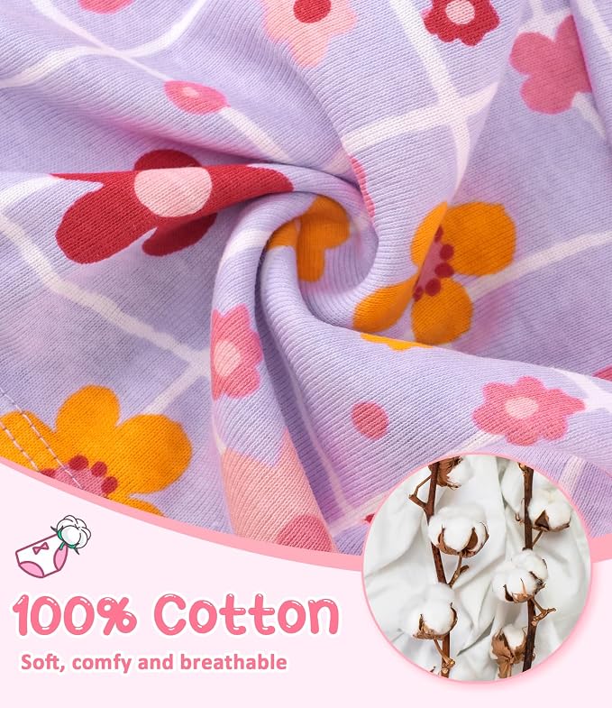 Girls and Toddlers 100% Cotton Underwear Tagless Soft Panties Size 2-3T - Image 2