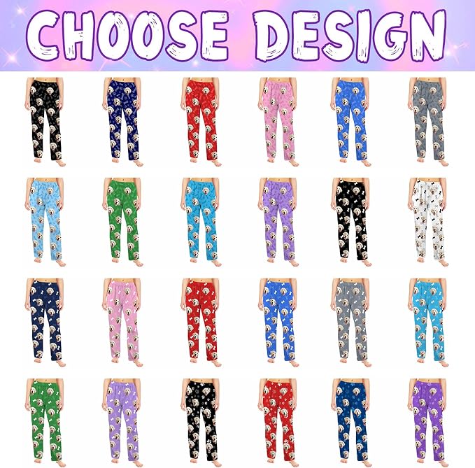 Custom Couple Pajama Pants Sock - Image 2