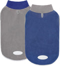 cyeollo 2 Pack Dog Sweater Fleece Reflective Doggy Sweatshirt Pullover by CYEOLLO
