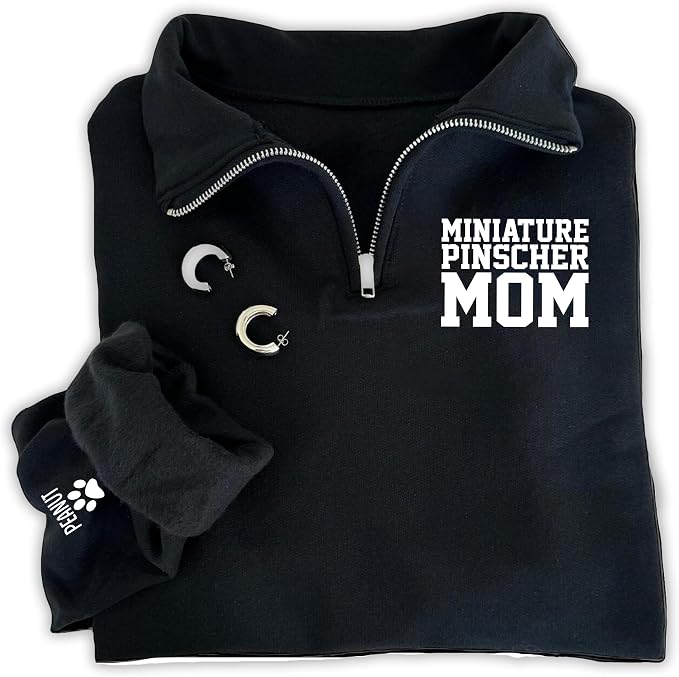 UrbanNEST Custom Dog Mom Sweatshirt, Cute & Cozy Gift - Image 3