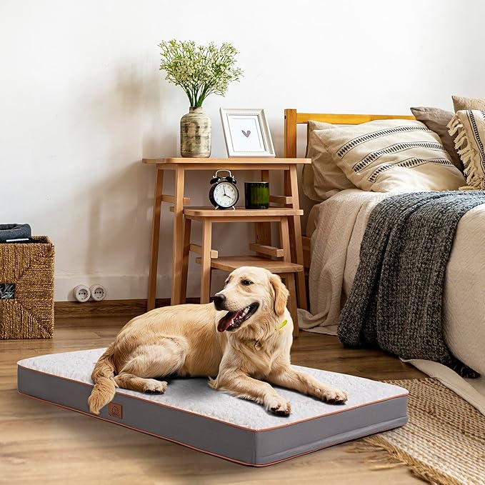 Sunheir XXL Dog Bed Extra Large Waterproof Big Orthopedic Dog Beds by SUNHEIR