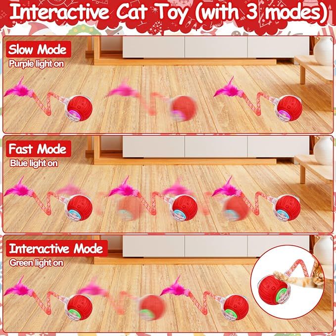 Interactive Cat Toy Ball - Image 7