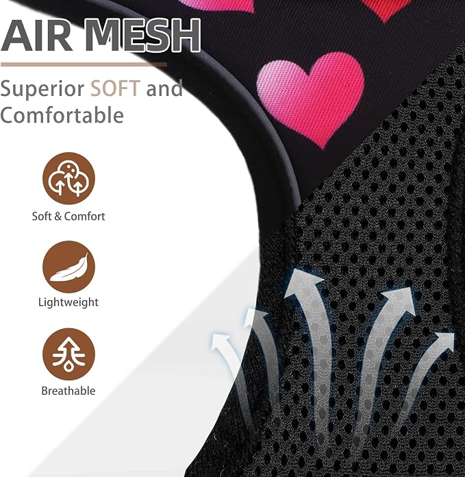 PUPTECK Soft Mesh Dog Harness and Leash Set Pet Puppy Cat Comfort Padded Vest - Image 2