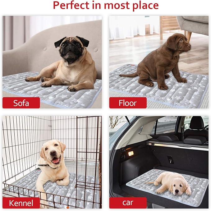 Dog Crate Mat, Soft Dog Bed Mat - Image 6