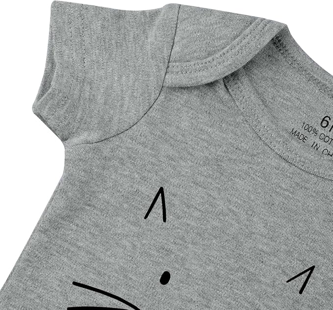 My Siblings Have Paws Bodysuit Baby Paws Romper Cat Whiskers Bodysuit Cute Baby - Image 3