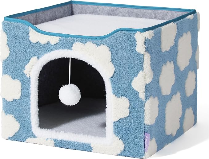 LE SURE Indoor Cat Beds Kitten House - Image 7