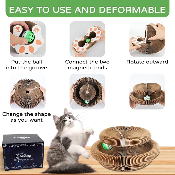Accordion Magic Organ Cat Scratcher Toys - Image 4