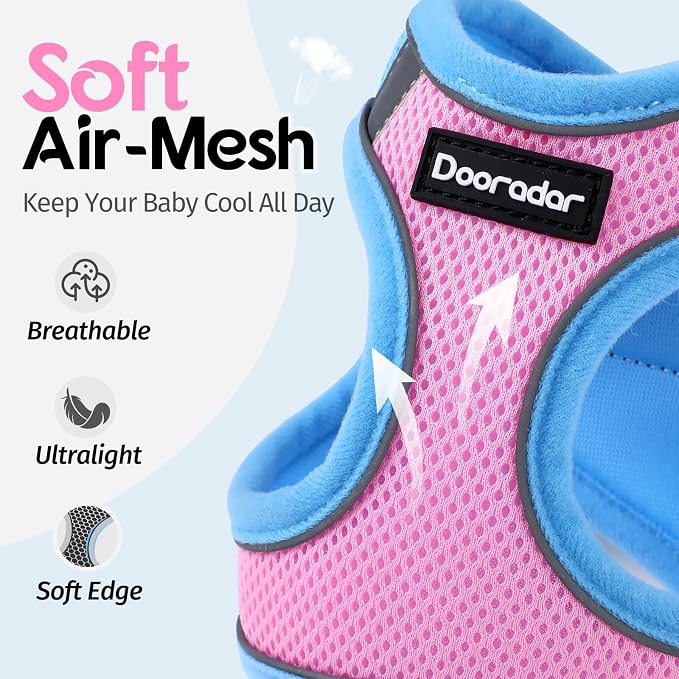 Dooradar Cat Harness and Leash Set, Escape Proof Lightweight Kitten Harness - Image 5