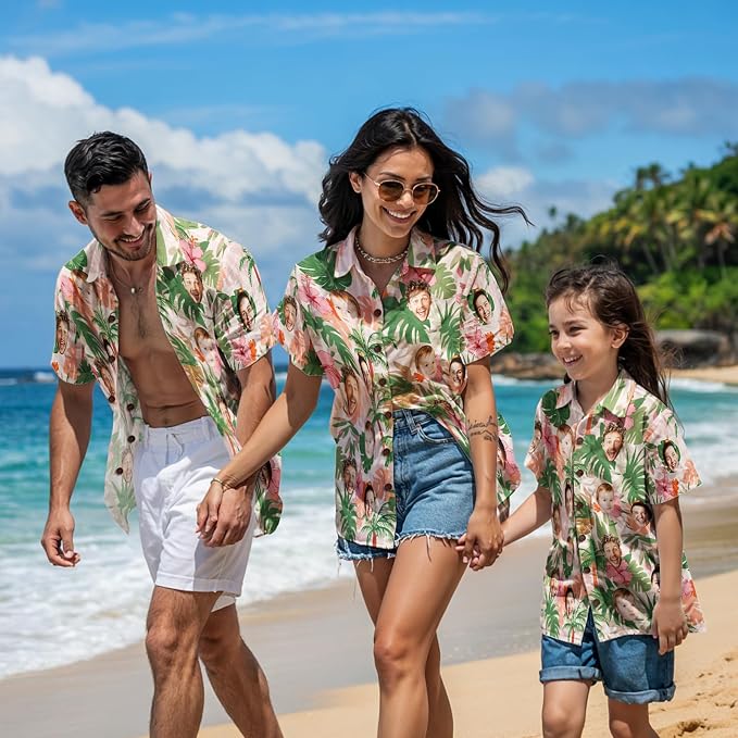 Custom Hawaiian Shirt with Face - Image 5