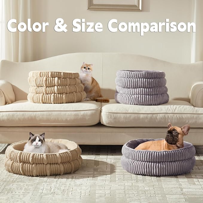 Cat Beds for Indoor Cats, Kitten Bed, Dog Bed for Small Dogs Breeds, Puppy - Image 7