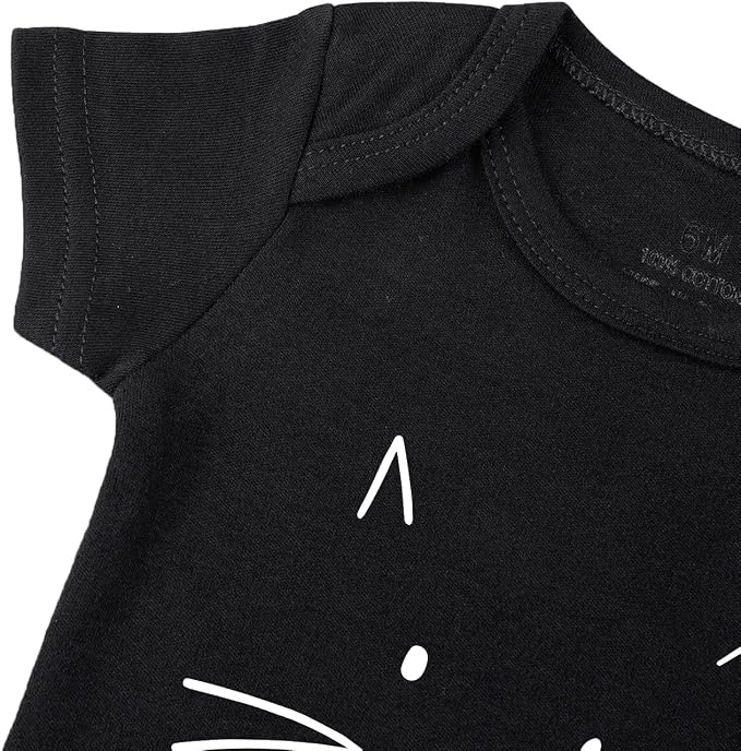 My Siblings Have Paws Bodysuit Baby Paws Romper Cat Whiskers Bodysuit Cute Baby - Image 5