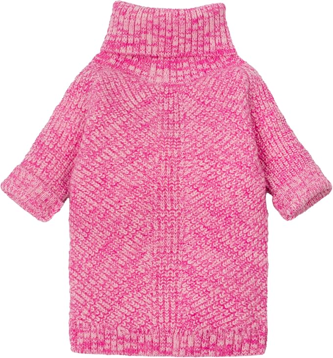 Fitwarm Knitted Turtleneck Dog Sweater, Cozy Dog Winter Clothes by Fitwarm