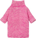 Fitwarm Knitted Turtleneck Dog Sweater, Cozy Dog Winter Clothes by Fitwarm