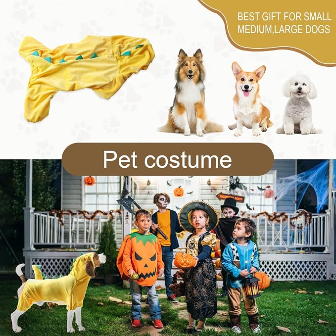 NACOCO Halloween Dog Dinosaur Costume - Image 5