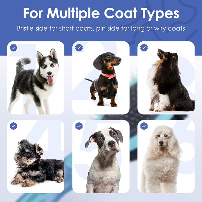 AKC - Double-Sided Grooming Brush - Image 5