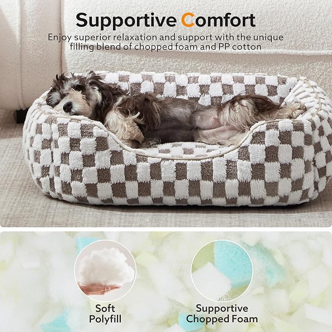 JOEJOY Dog Bed for Medium Small Dogs - Image 4