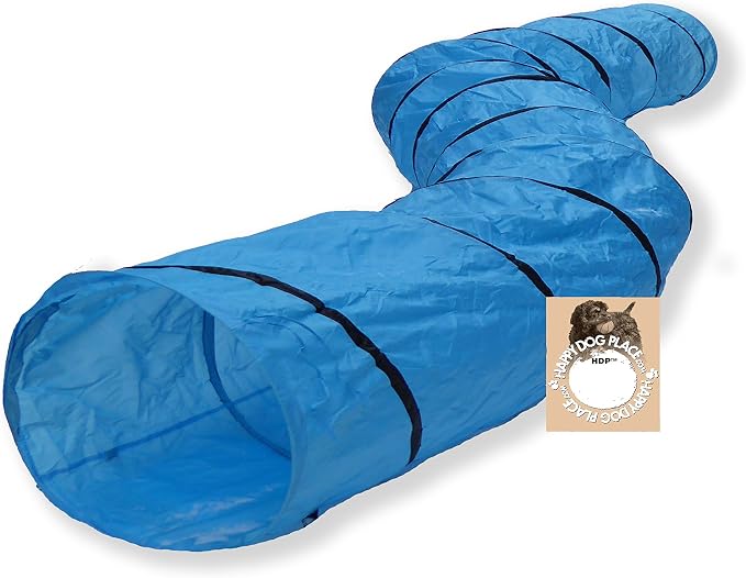 HDP Agility Dog Training Open Tunnel Size:Long 18' by HDP