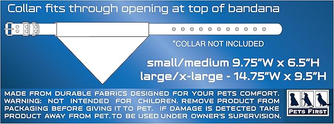Pets First NFL Dog Bandana - Image 4