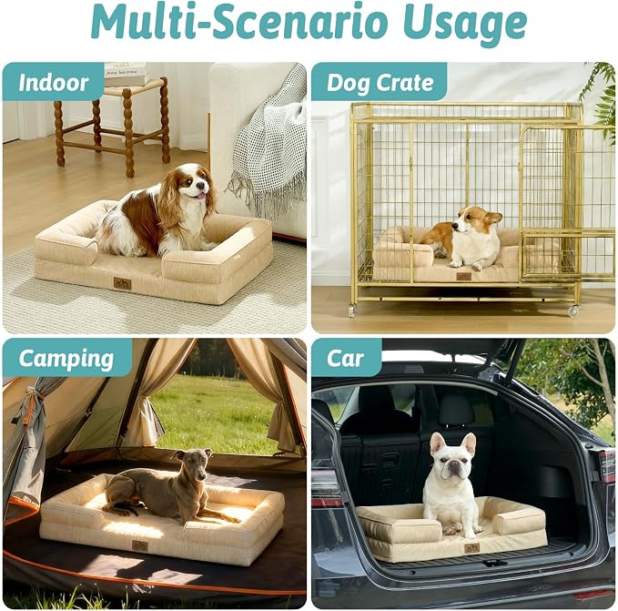 Cooling Dog Bed for Medium Small Size Dogs, Q-Max >0.4 Summer Cool Pet Bed - Image 6