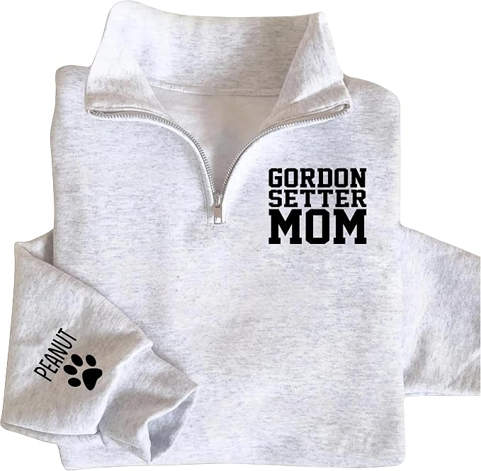 UrbanNEST Custom Dog Mom Sweatshirt, Cute & Cozy Gift by Unknown