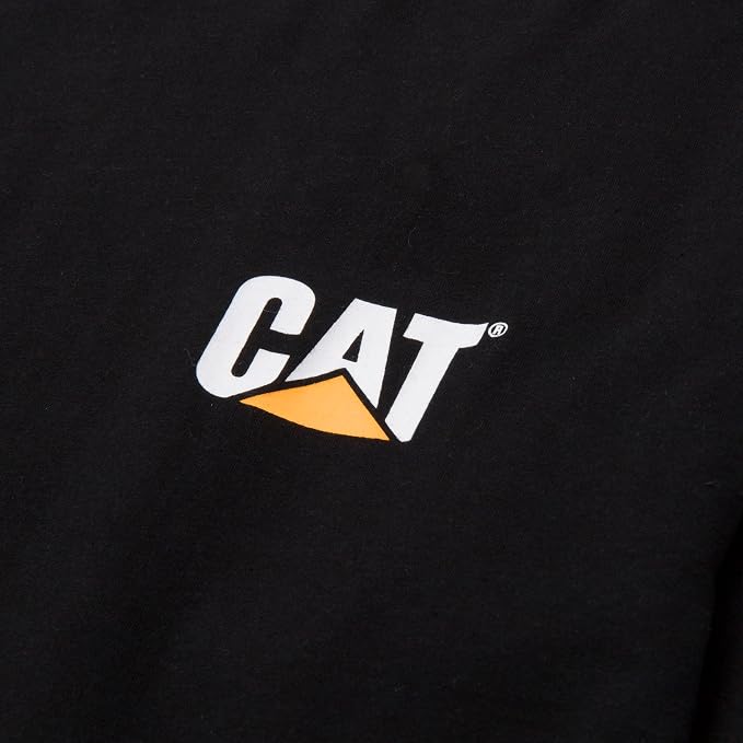 Caterpillar Trademark Banner Long Sleeve Tee Shirts - Image 4