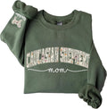 Personalized Dog Mom Sweatshirt, Dog Lover Crewneck, Gift Idea by Unknown