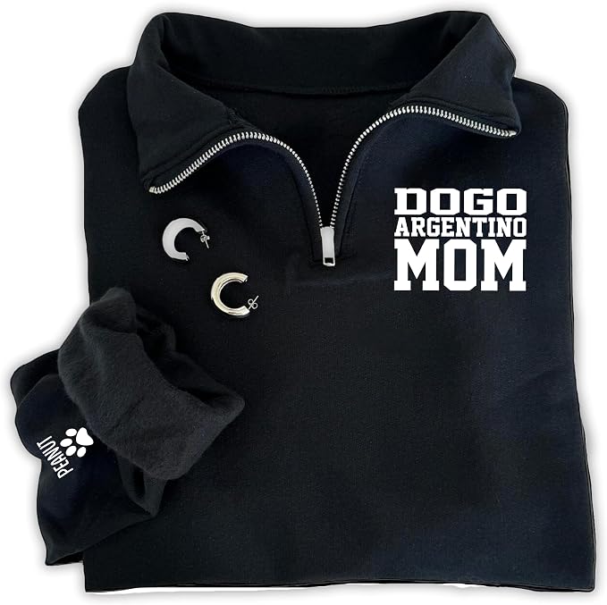 UrbanNEST Custom Dog Mom Sweatshirt, Cute & Cozy Gift - Image 3