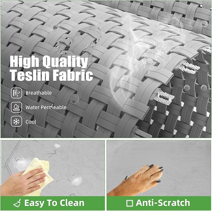 Simple Trending Raised Dog Bed for Extra Large Dogs, Waterproof XL Dog Cot - Image 4