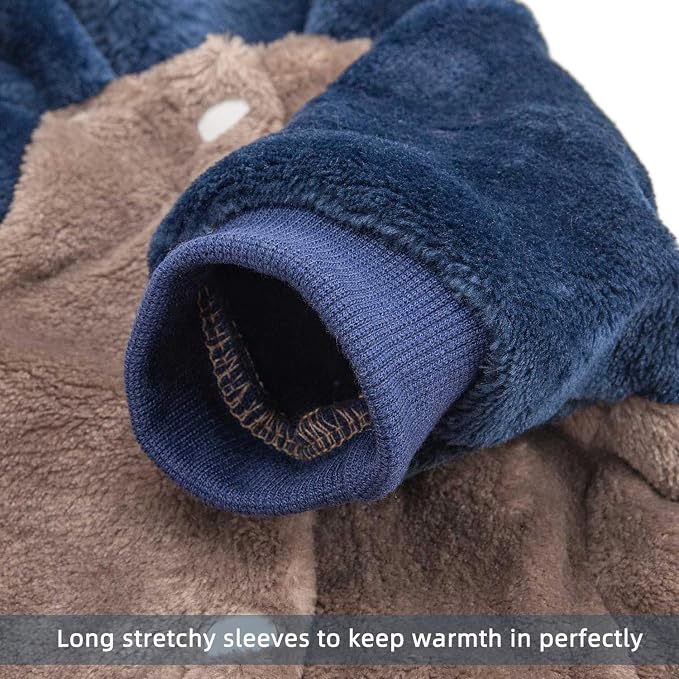 FabriCastle Dog Hoodie Sweater for Small Dogs Boy and Girl, Small Dog Clothes - Image 4