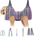BEAUTYZOO Dog Grooming Hammock for Small Dogs Cat- Dog Sling for Nail by BEAUTYZOO
