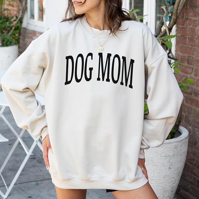 moonloom Dog Mom Sweatshirt, Animal Lover Gift, Custom crewneck - Image 6