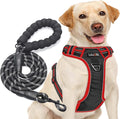 No Pull Dog Harness Adjustable Reflective Oxford Easy Control Medium Large Dog by tobeDRI