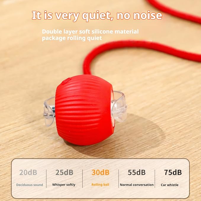 New 3Pack Automatic Rolling Cat Ball Toys - Image 4