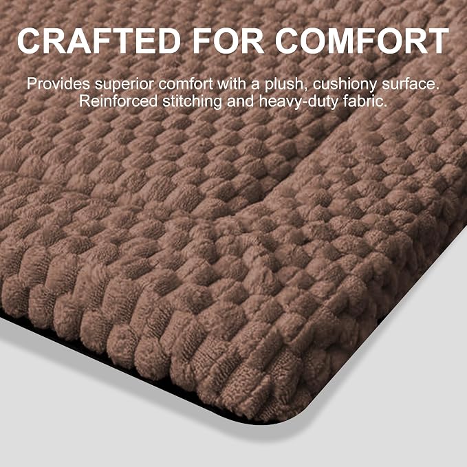 Dog Bed Mat, Reversible & Ultra Soft Kennel Pad-Machine Washable Pet Bed - Image 3