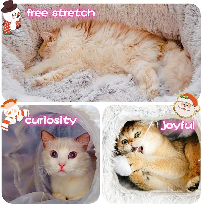 XxingSheep Extra Large Cat Tunnel Bed - Image 3