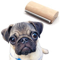 Pug Brushes for Shedding – Wooden Handle Dog Grooming Brush for Short Hair by Unknown