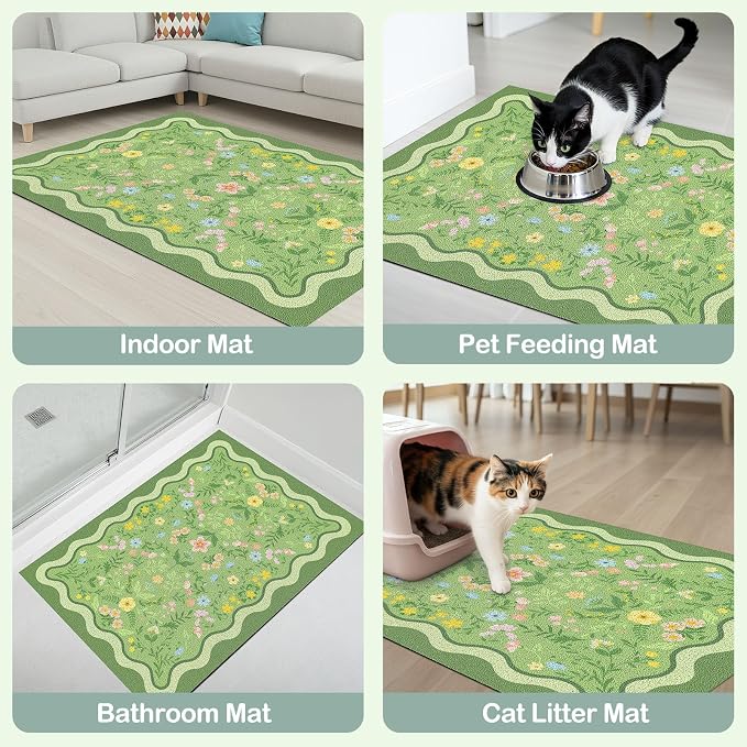Glittme Premium Cat Litter Mat 33"x22" - Image 5