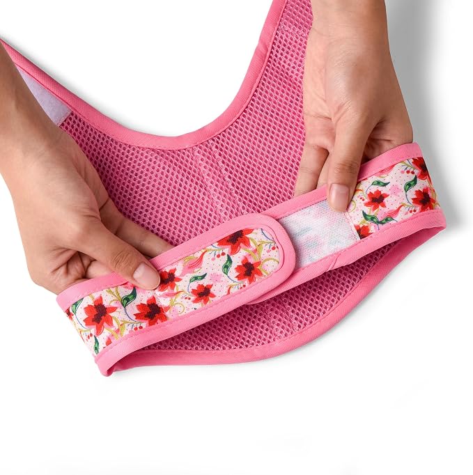 Mile High Life Dog Harness, Air Mesh Floral Vest Harness - Image 5