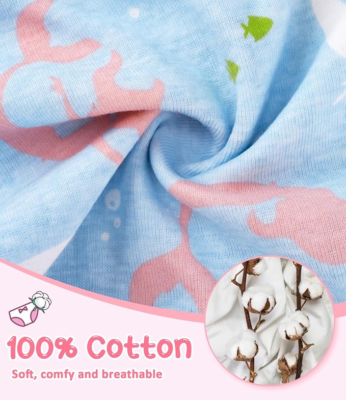 Girls and Toddlers 100% Cotton Underwear Tagless Soft Panties Size 2-3T - Image 2
