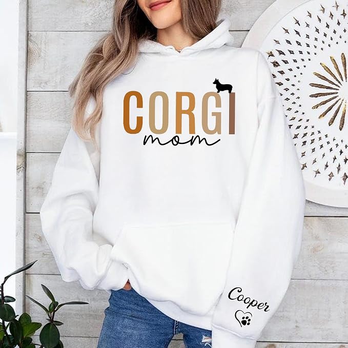 Personalized Dog Sweatshirt for Pet Lovers, Custom Name Crewneck, Cozy Gift for - Image 2