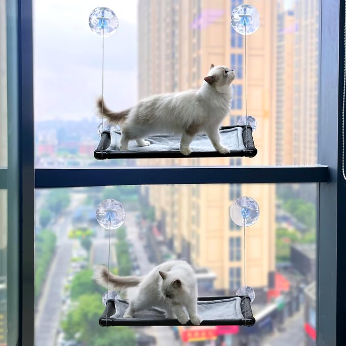 2 Pack Cat Hammock for Window Wall by YILAGCDDVDCase