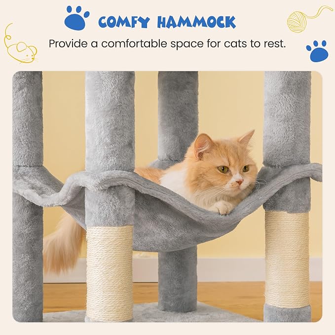 MWPO 63.8 inches Multi-Level Cat Tree - Image 4